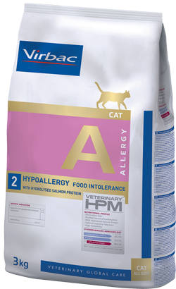 Ração Veterinária para Gatos Virbac Veterinary HPM A2 Cat Hypoallergy with Fish | 3 kg