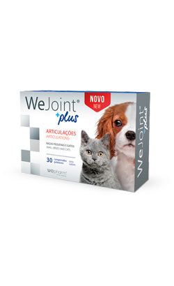 WeJoint Plus | Raças Pequenas e Gatos | 30 Comprimidos