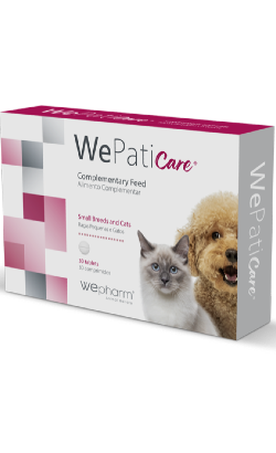 Wepaticare | Raças Pequenas e Gatos | 30 comprimidos