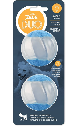 Zeus Duo Bolas Reflectoras com Som | 5 cm