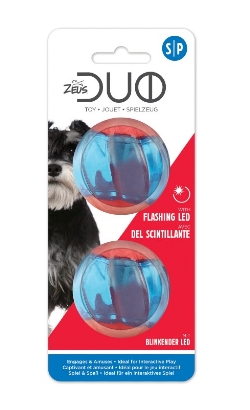 Zeus Duo Bolas com LED | 5 cm