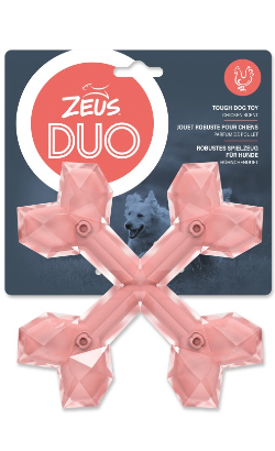Zeus Duo Cross Bones Aroma de Frango | 15 cm