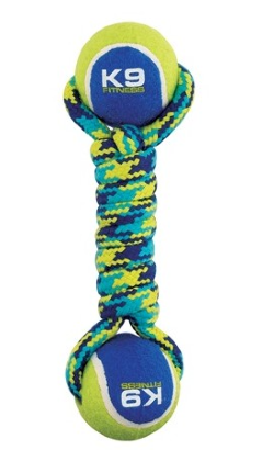 Zeus Fitness Double Tennis Ball Rope | 30 cm