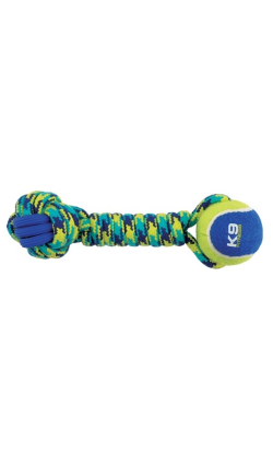 Zeus Fitness Rope & TPR Tennis Dumbbell | 30 cm