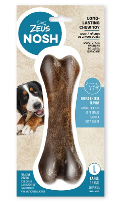 Zeus Nosh Strong Chew Bone Carne e Queijo | 15 cm