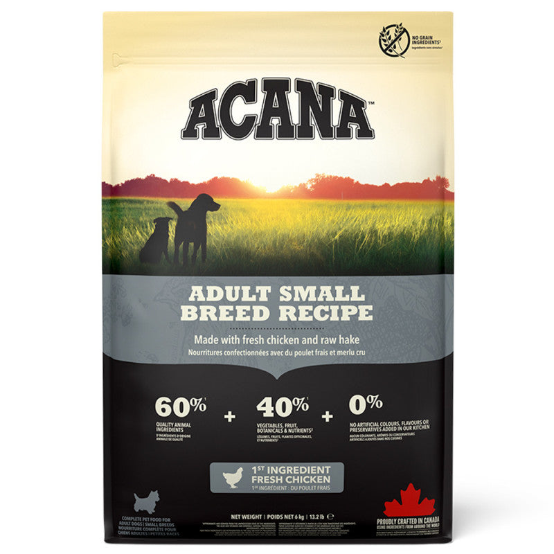 Acana Adult Small Breed - Ração para cão de porte pequeno 6 kg