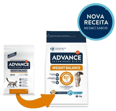 Ração Veterinária para Gatos Advance Vet Cat Weight Balance | 8 kg