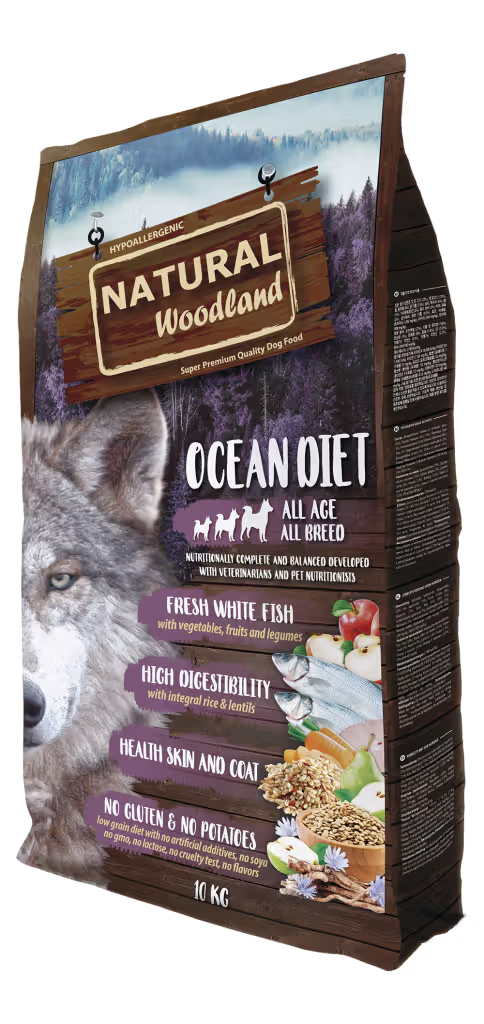 Natural Woodland Ocean Diet Perro Atún - Pienso seco para perro
