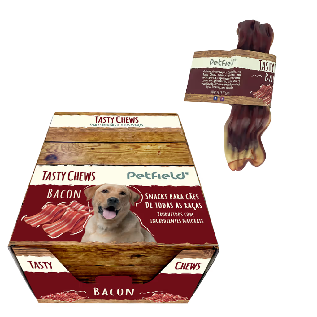 Petfield Premium Pet Food Tasty Chews Perro Bacon - Snack para perro