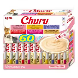 Churu Gato Adulto Variedad de Atún - Snack para gato