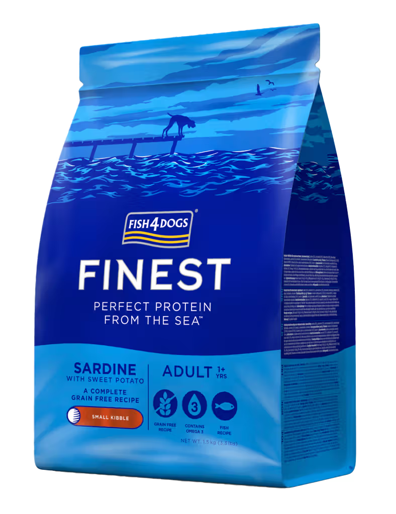 Fish4Pets Finest Adult Dog Sardine - Dry dog food