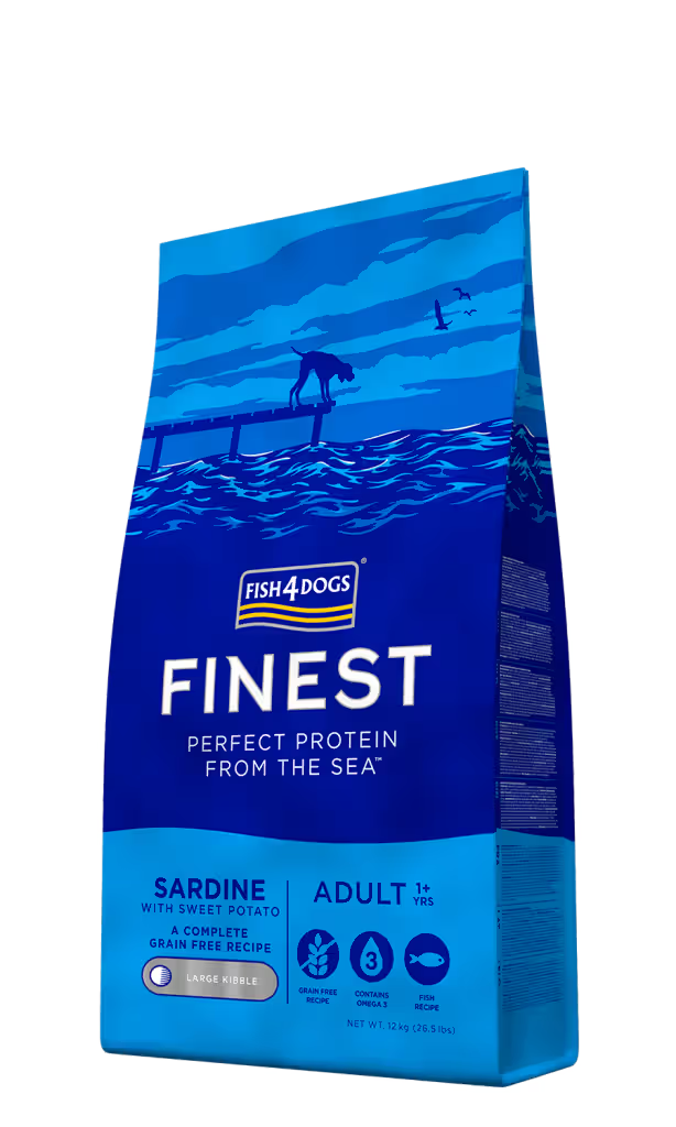 Fish4Pets Finest Adult Dog Sardine - Dry dog food