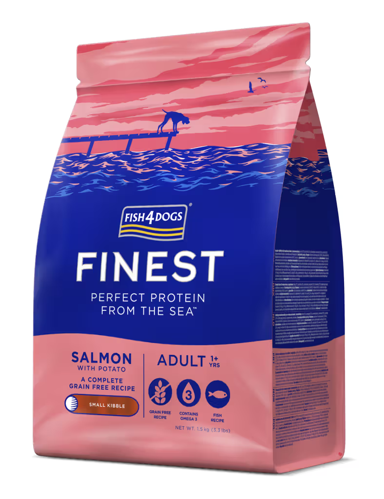 Fish4Pets Finest Perro Adulto Salmón - Pienso seco para perro