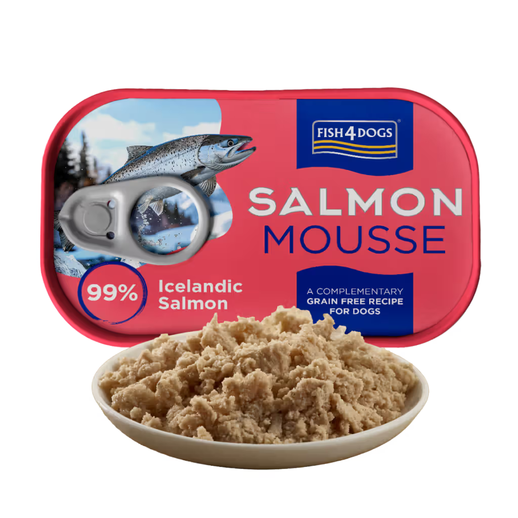 Fish4Pets Salmon Mousse Perro Salmón Grain-Free - Snack para perro