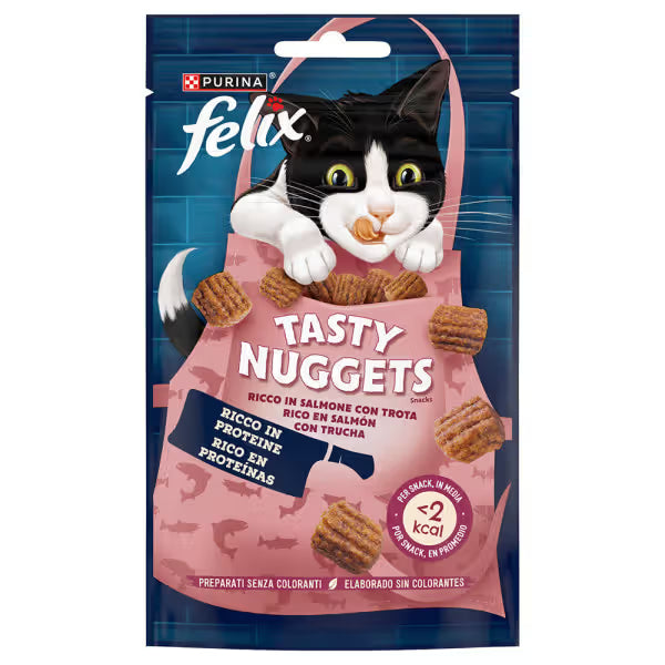 Felix Tasty Nuggets Adult Cat Salmon and Trout - Cat treat
