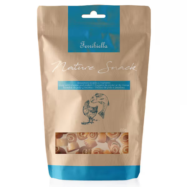 Ferribiella Perro Pollo y Bacalao - Snack para perro