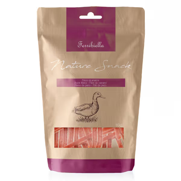 Ferribiella Snacks en Filete Perro Pato - Snack para perro