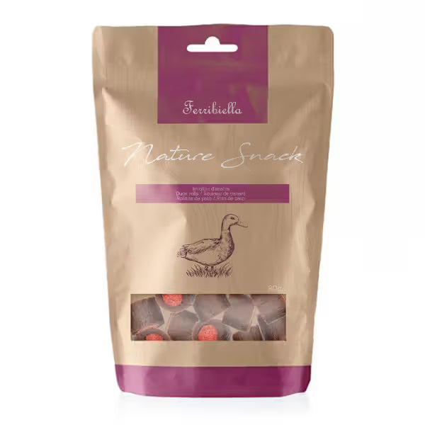 Ferribiella Snacks en Rollo Perro Pato - Snack para perro