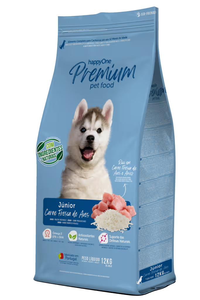 HappyOne Premium Junior Perro Aves - Pienso seco para perro