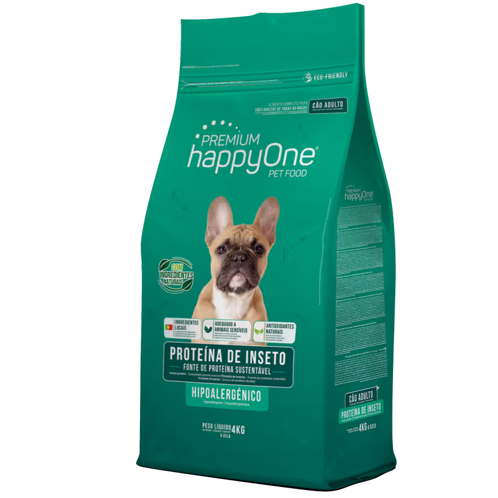 HappyOne Premium Perro Proteína de Insectos - Pienso seco para perro