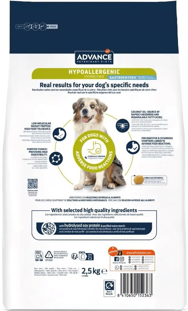 Advance Vet Dog Hypoallergenic Veterinary Dog Food | 2.5 kg