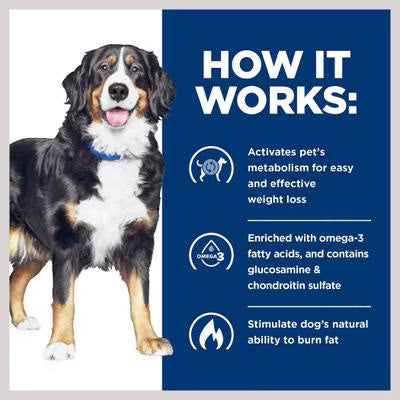 Hills Prescription Diet Canine Metabolic + Mobility with Chicken Veterinary Dog Food | 4 kg