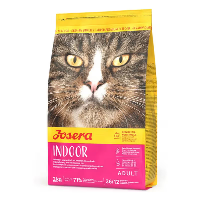 Josera Indoor - Ração Seca Sem Cereais para Gato de Interior e/ou Esterilizado
