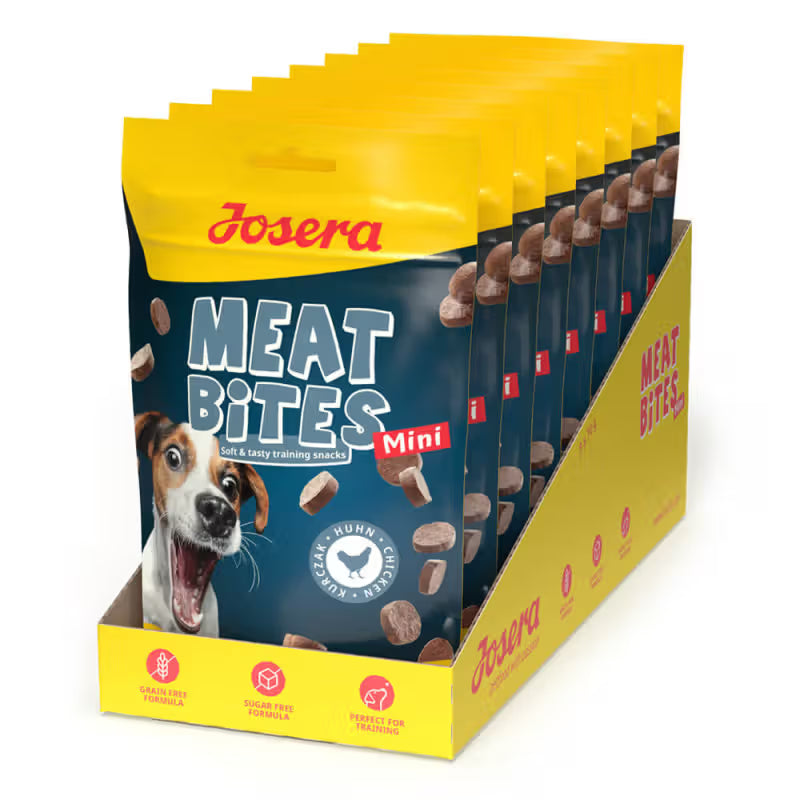 Josera Meat Bites Mini Cão Frango Grain-Free - Snack para cão