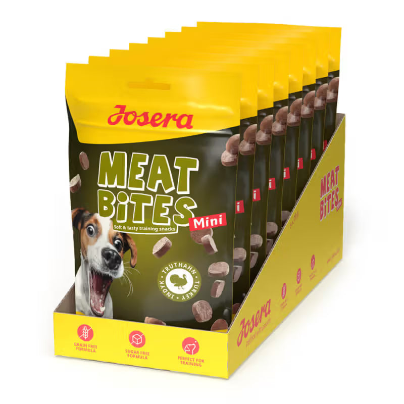 Josera Meat Bites Mini Perro Grain-Free Pavo - Snack para perro