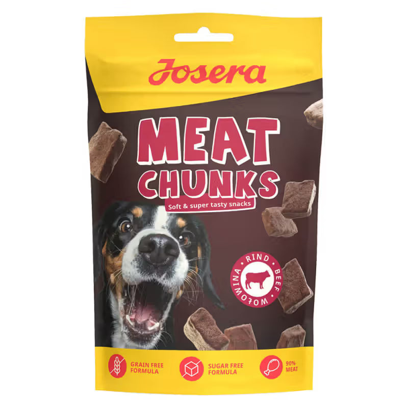 Josera Meat Chunks Perro Carne de Vacuno Grain-Free - Snack para perro