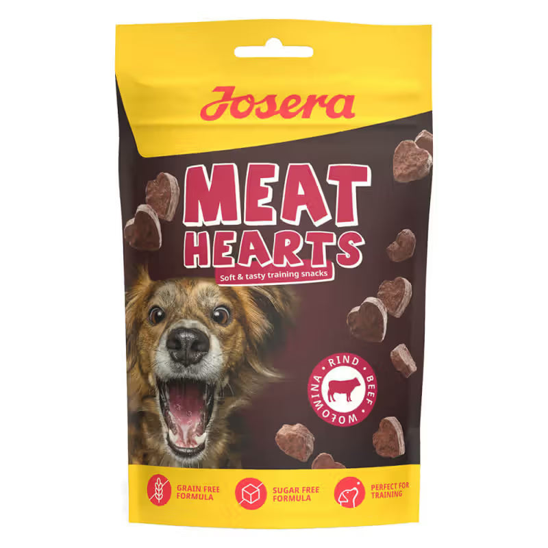Josera Meat Hearts Dog Beef Grain-Free - Dog snack