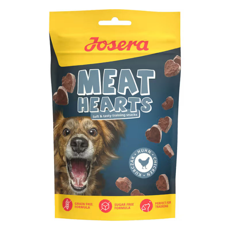 Josera Meat Hearts Perro Pollo Grain-Free - Snack para perro