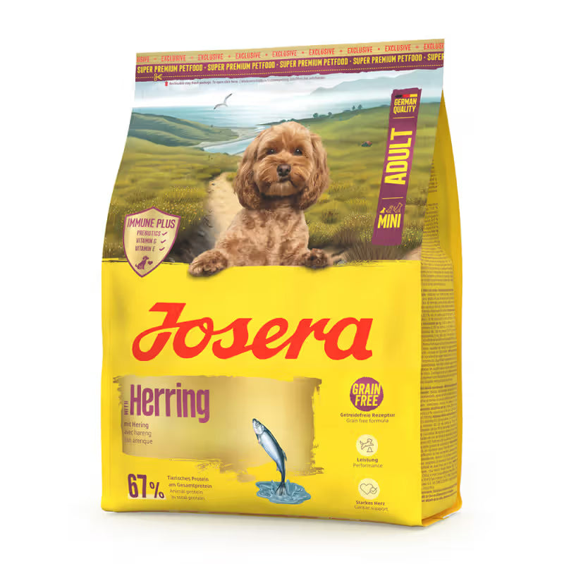 Josera Mini Cão Adulto Grain-Free Arenque - Ração seca para cão