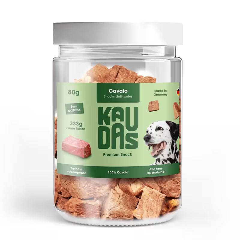 Kaudas Cão Carne de Cavalo Grain-Free - Snack para cão