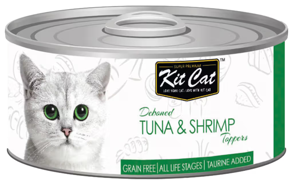 Kit Cat Gato Grain-Free Atún y Camarón - Comida húmeda para gatos