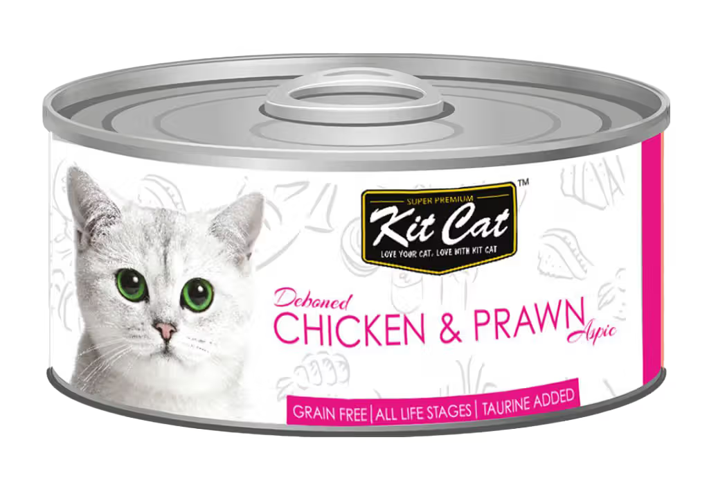 Kit Cat Gato Grain-Free Pollo y Camarón - Comida húmeda para gatos