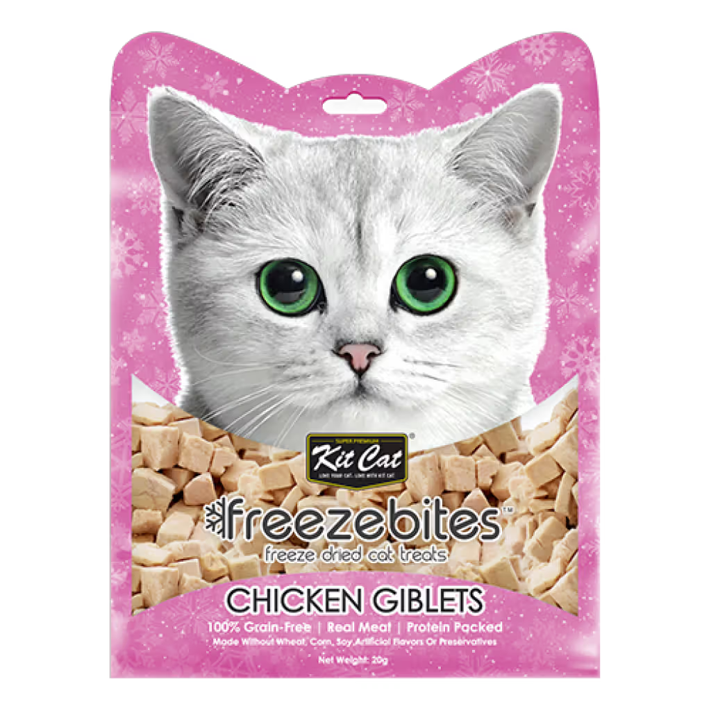 Kit Cat Freezebites Gato Pollo Grain-Free - Snack para gato