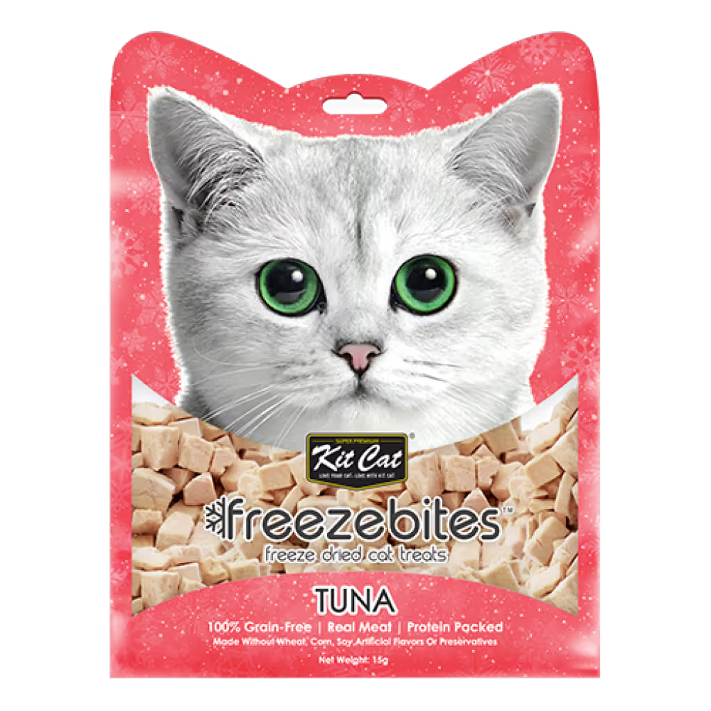 Kit Cat FreezeBites Gato Atún Grain-Free - Snack para gato