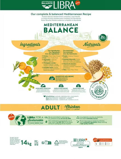 Ração para Cão Libra Dog Adult | Chicken | 14 kg