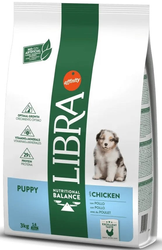Alimento para cachorros Libra | Pollo | 3 kg