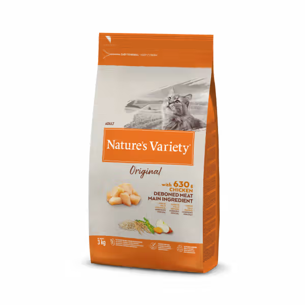 Natures Variety Healthy Grains Gato Pollo - Pienso seco para gato