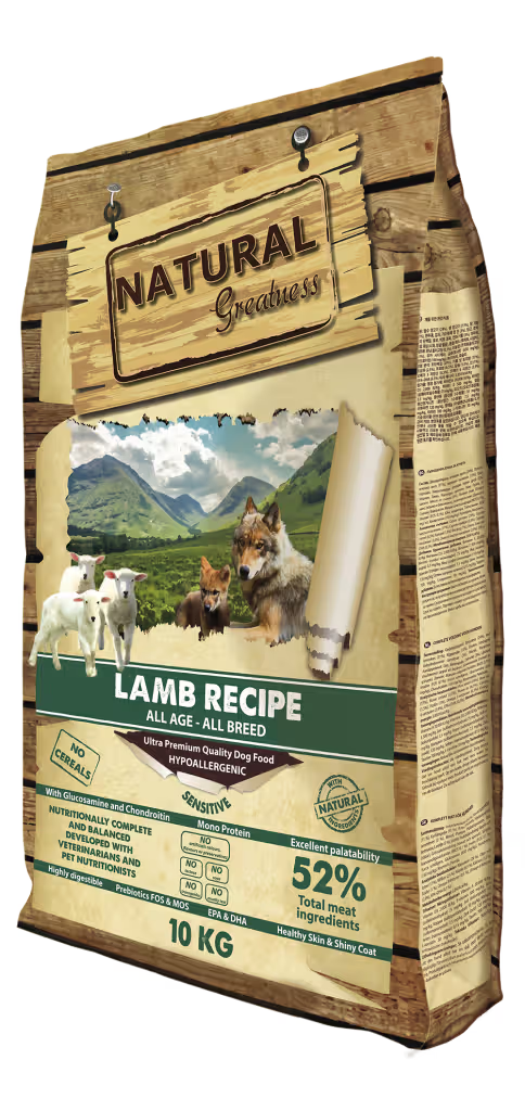 Natural Greatness Lamb Sensitive Perro Adulto Cordero - Pienso seco para perro con sensibilidad digestiva