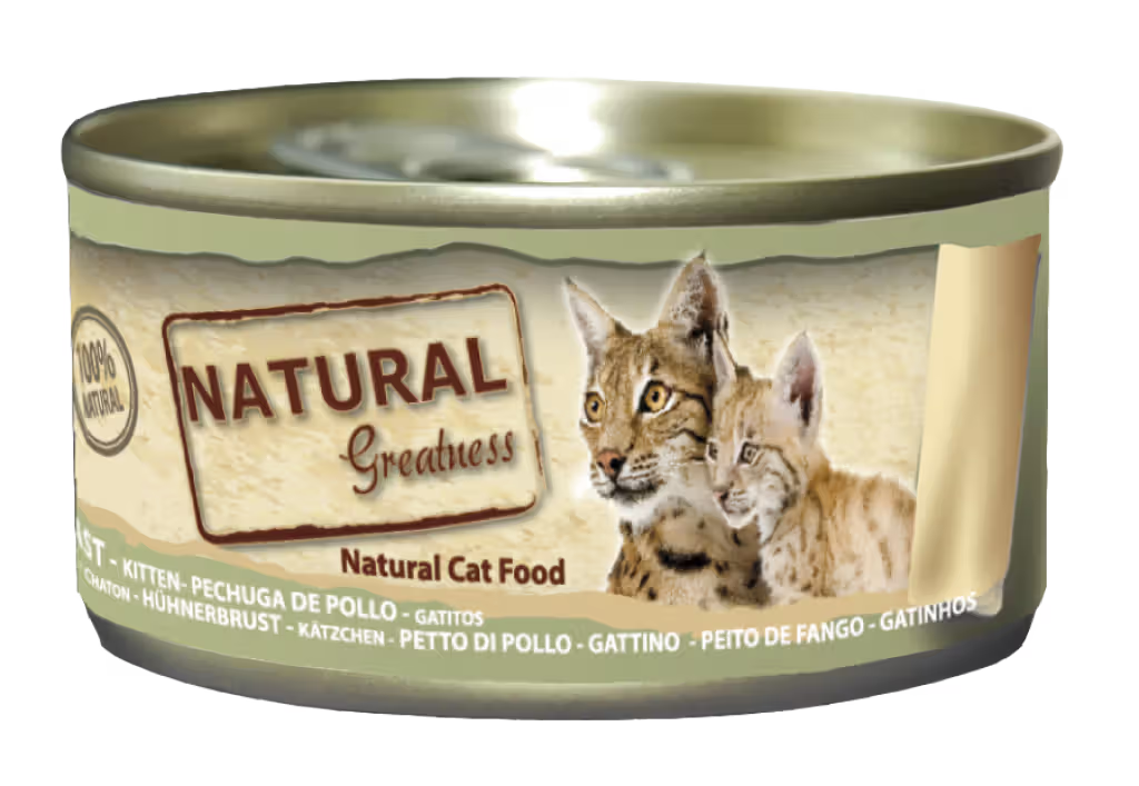 Natural Greatness Gato Pechuga de Pollo - Comida húmeda para gato