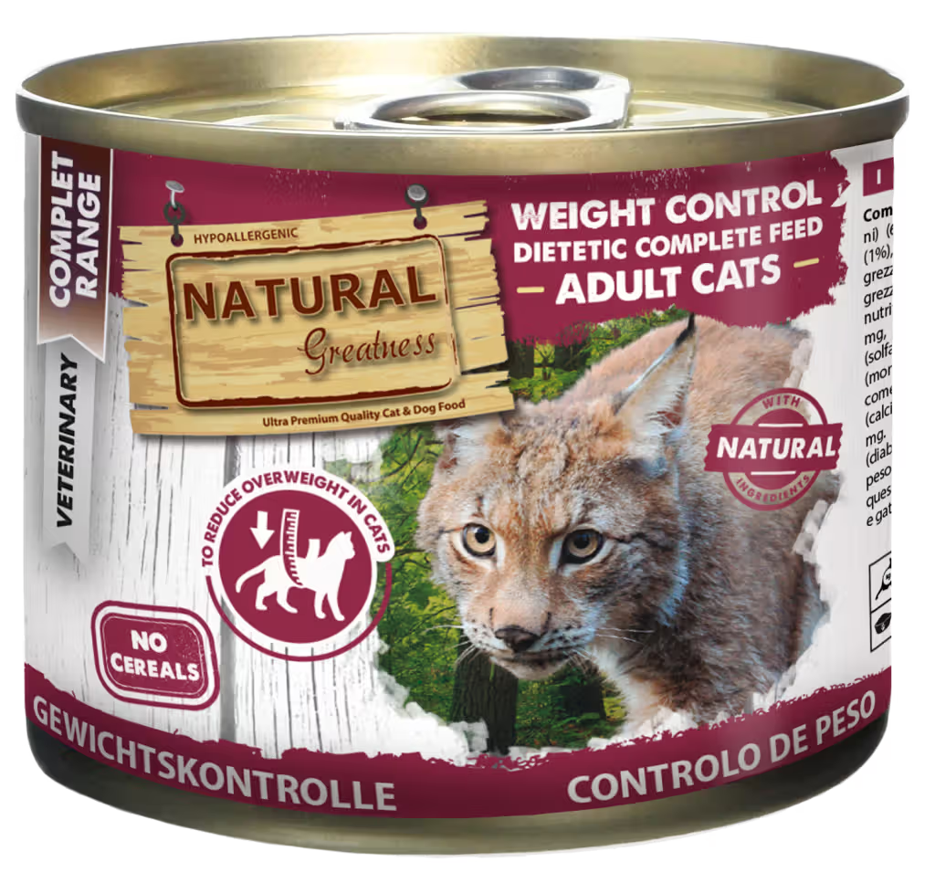 Natural Greatness Veterinary Weight Control Gato Peru - Ração húmida para gato para controlo de peso