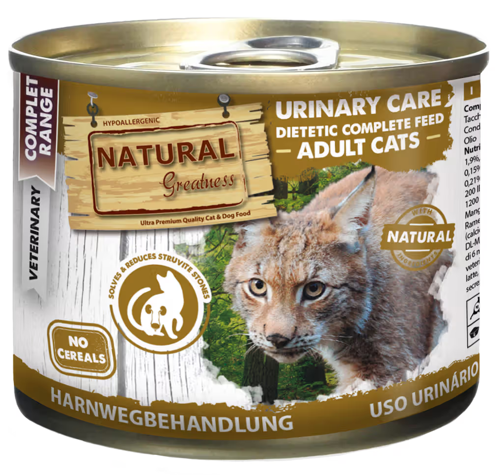 Natural Greatness Veterinary Urinary Gato Pollo - Comida húmeda para gato con problemas urinarios