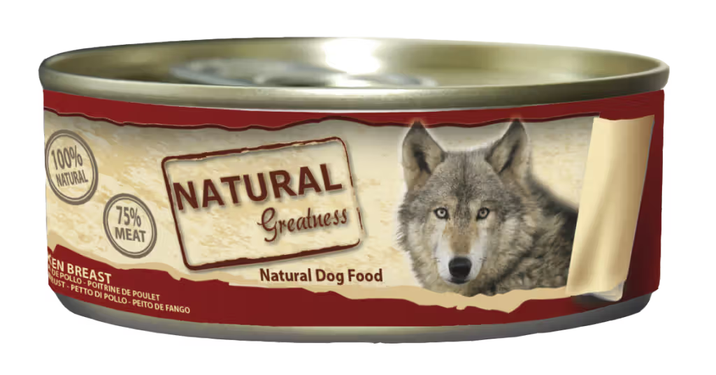 Natural Greatness Perro Pechuga de Pollo - Comida húmeda para perro