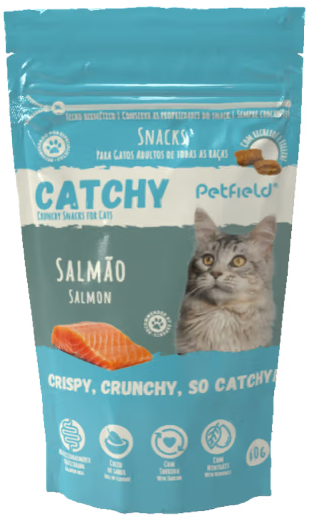 Catchy Gato Salmón - Snack para gato
