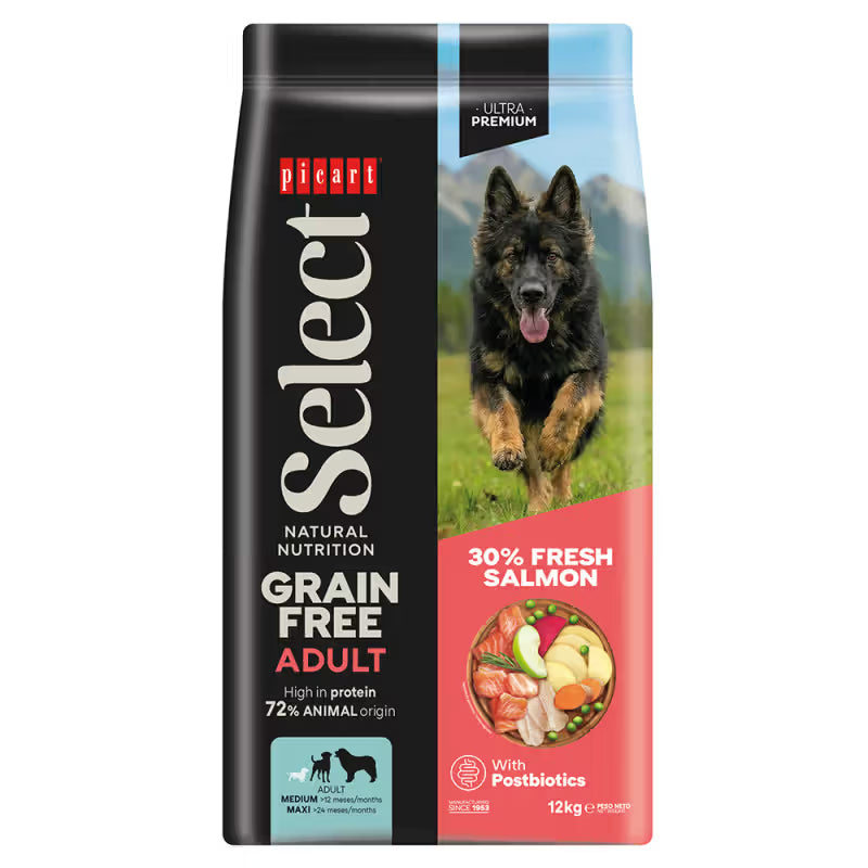 Picart Select Ultra Premium Cão Adulto Grain-Free Salmão - Ração seca para cão