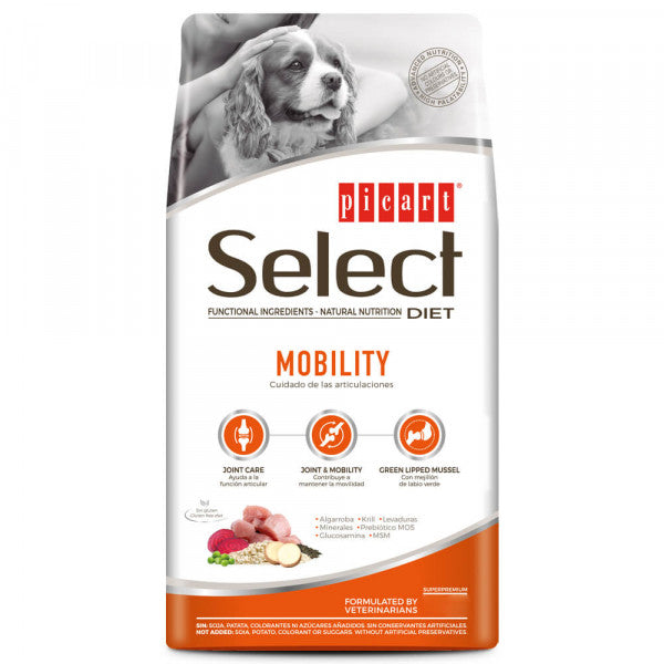 Picart Select Veterinary Diets para Cão - Joint & Mobility - Articulações 10 kg