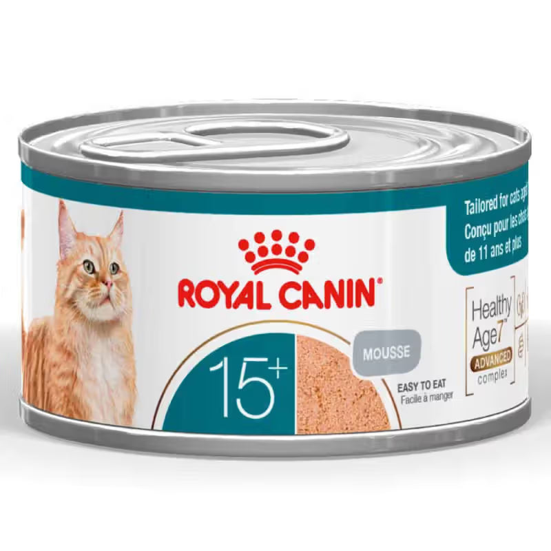 Royal Canin Ageing +15 Gato Senior Mousse - Comida húmeda para gatos
